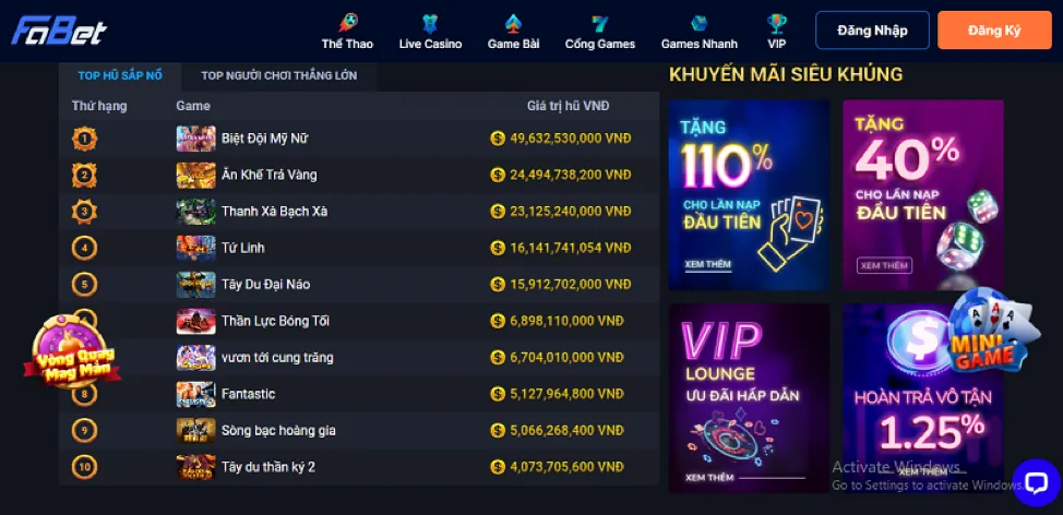 Máy đánh bạc nổ hũ 6789bet win